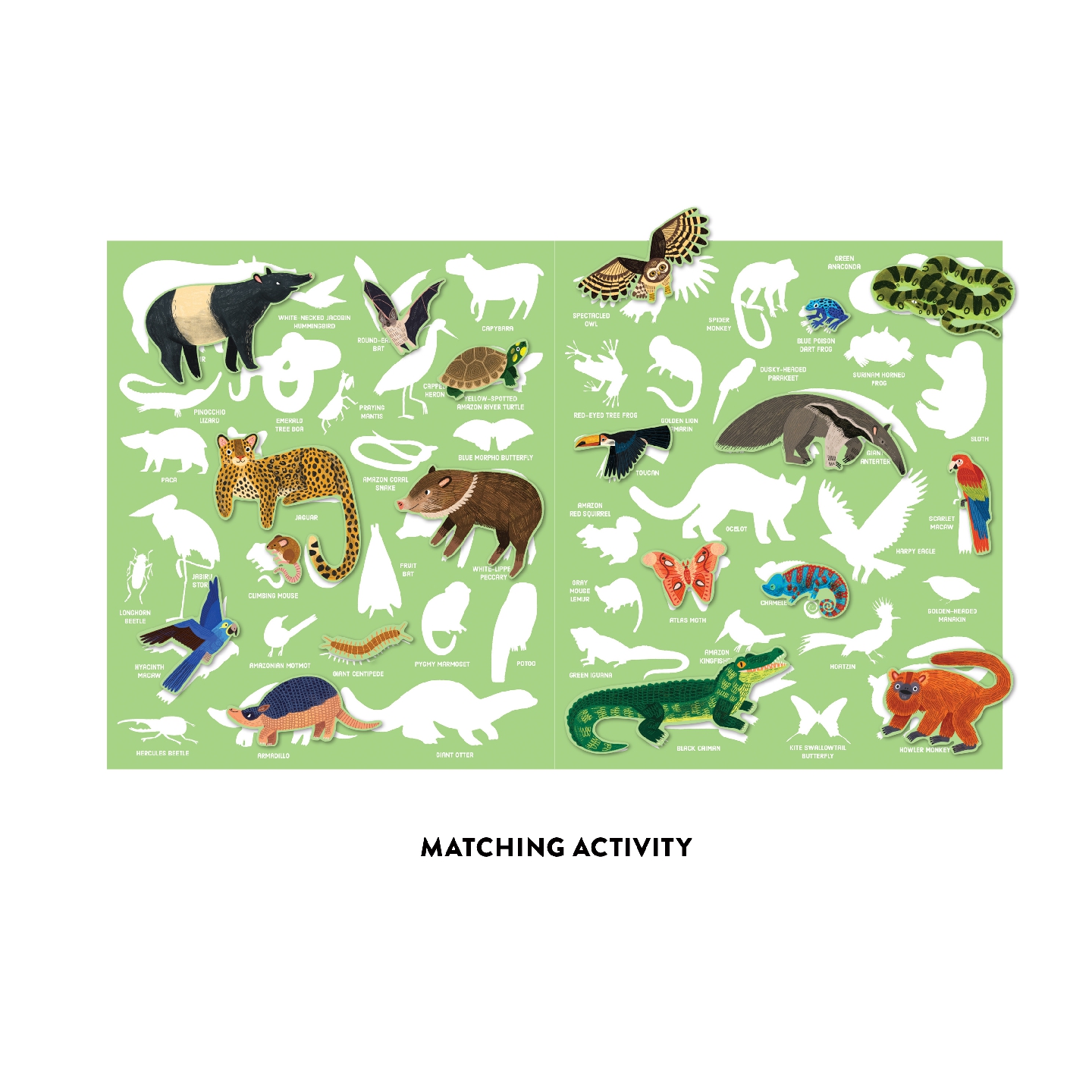 Rainforest Sticker Play Reusable Activity Set