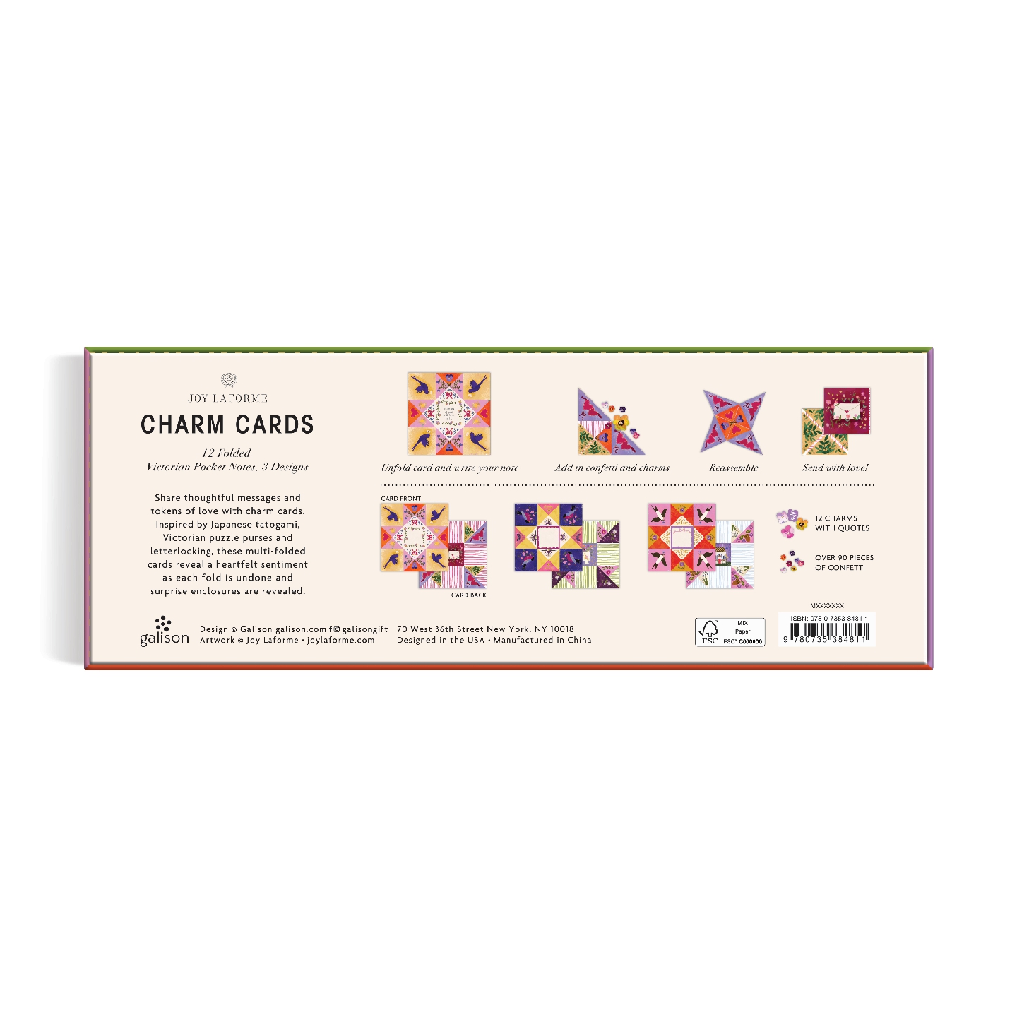 Joy Laforme Charm Card Set