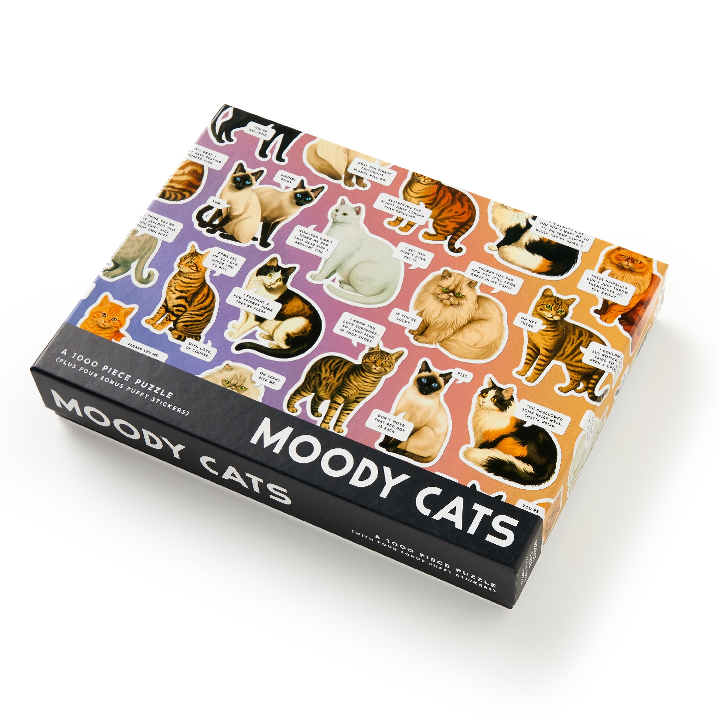 Moody Cats 1000 Piece Puzzle