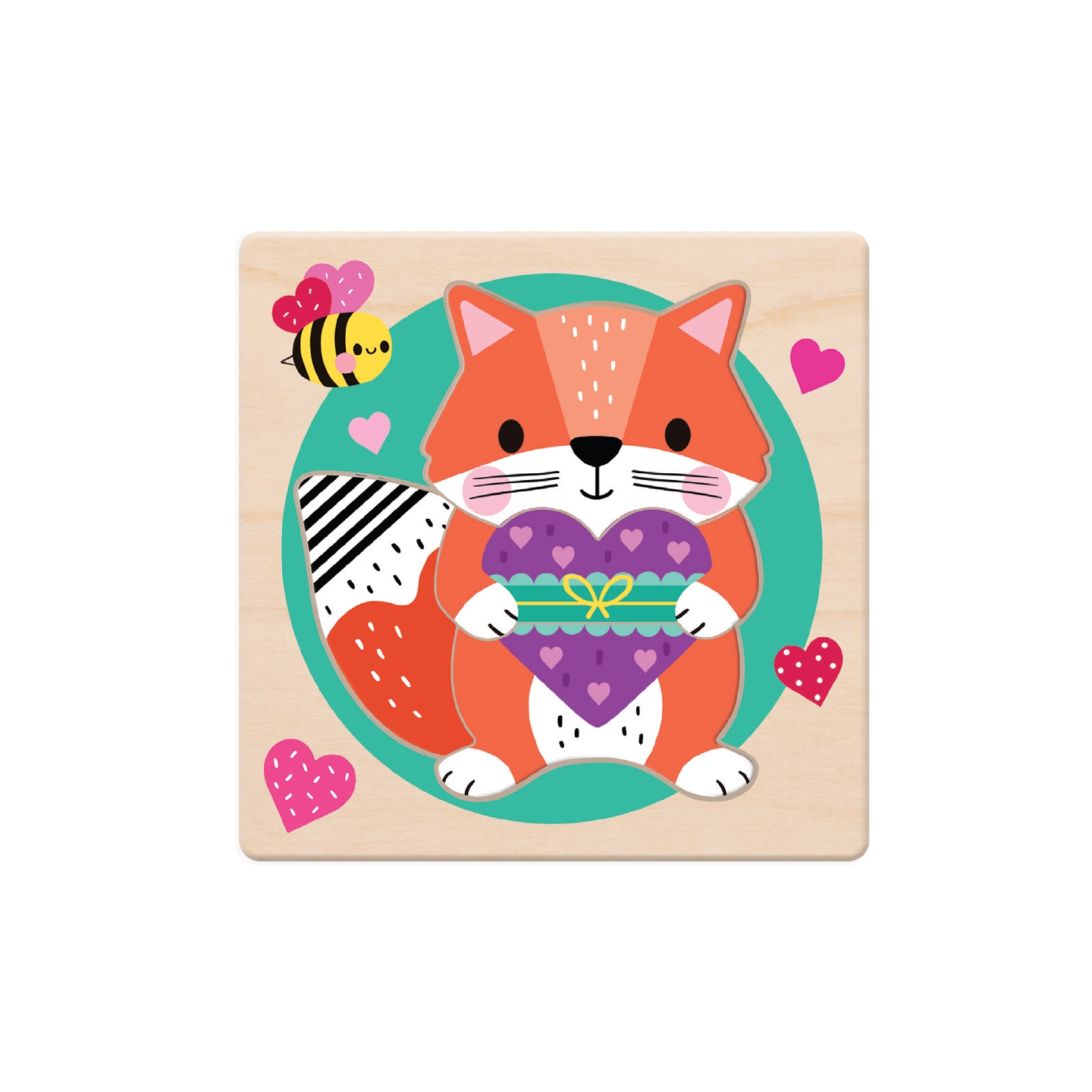 Fur-ever Friends Set of 4 Wooden Puzzles