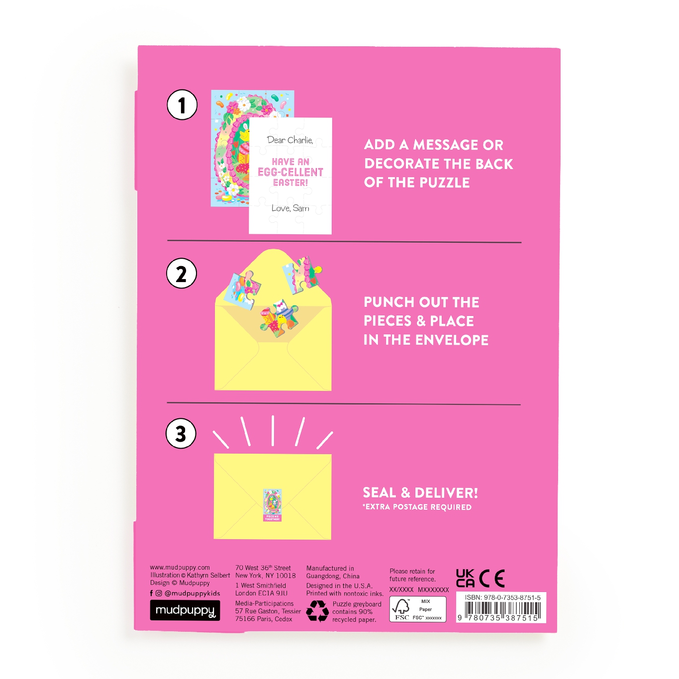 Egg-cellent Easter Greeting Card Puzzle