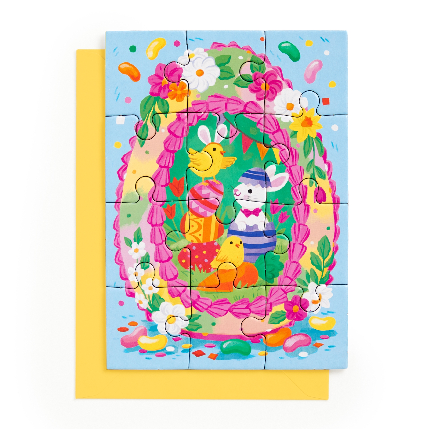 Egg-cellent Easter Greeting Card Puzzle