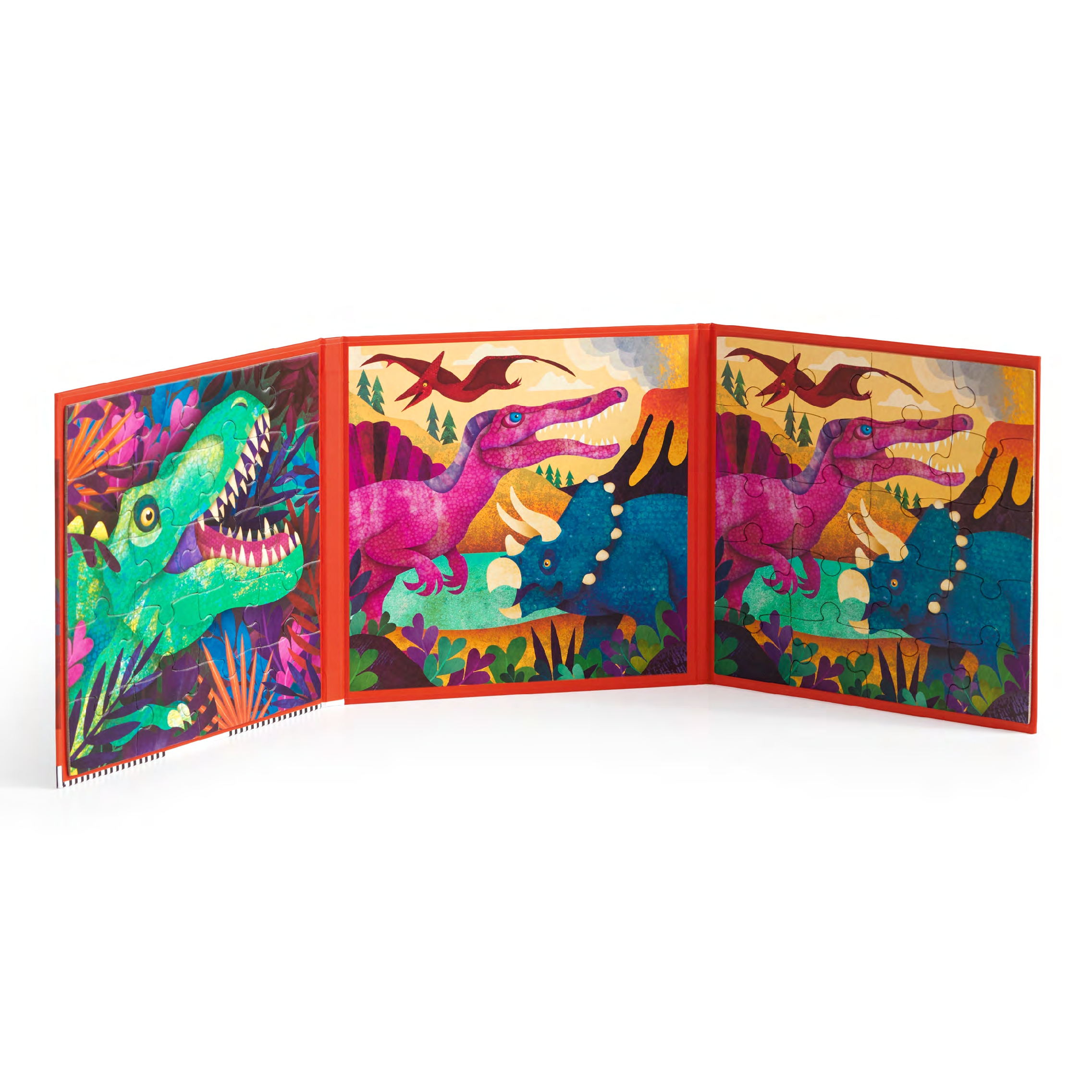 Dinosaurs Roar! Magnetic Puzzles