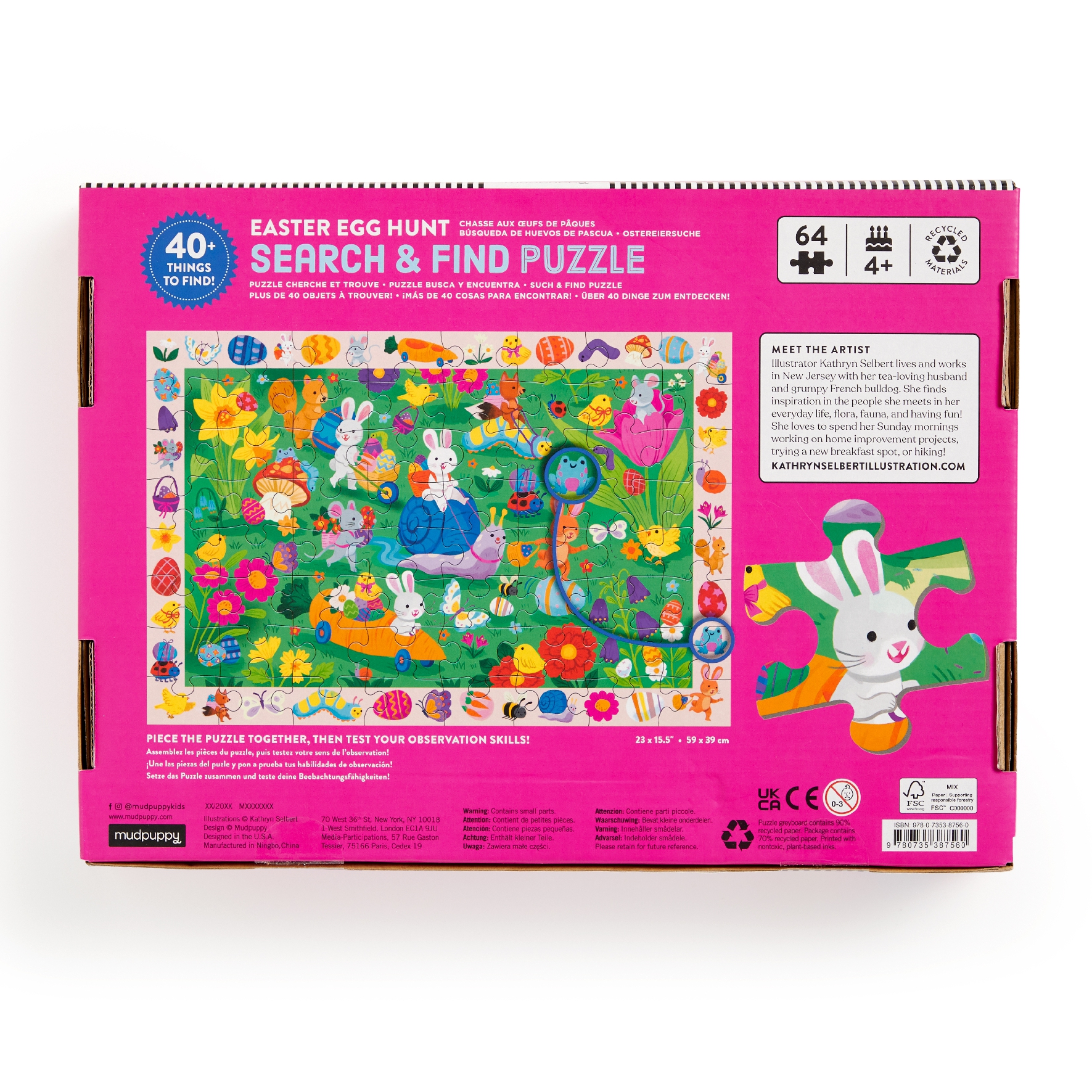 Easter Egg Hunt 64 Piece Search & Find Puzzle