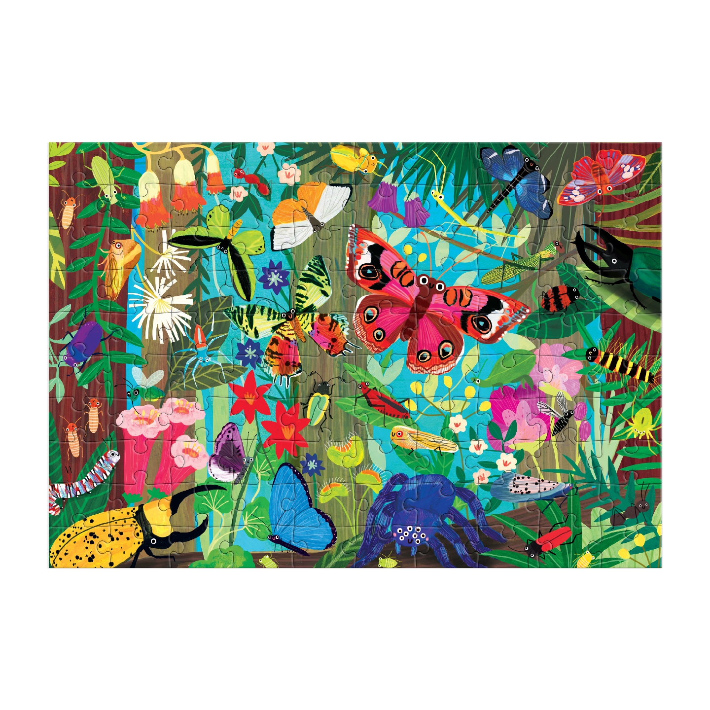 Bugs & Butterflies 100 Piece Puzzle