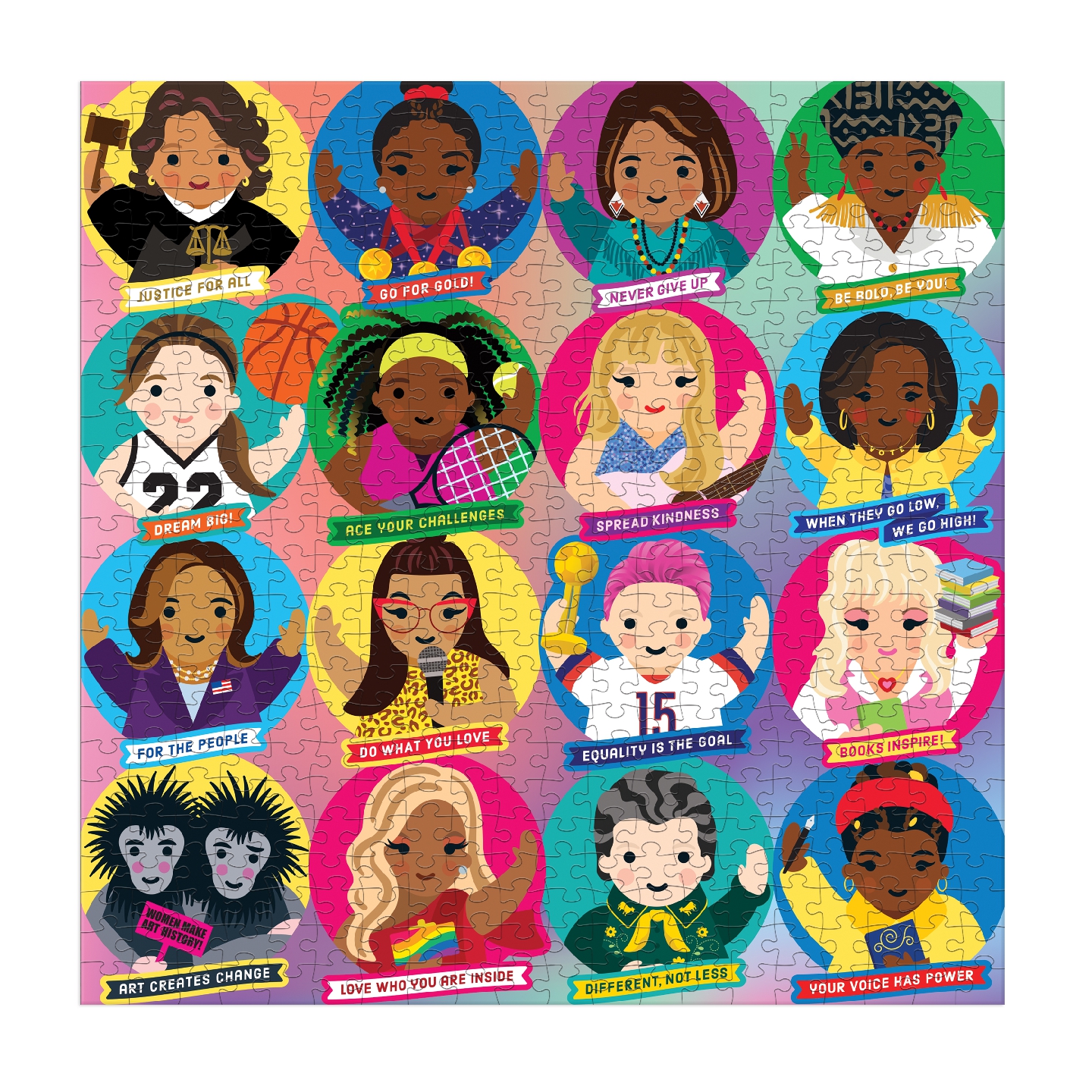 Little Feminist: Modern Icons 500 Piece Family Puzzle