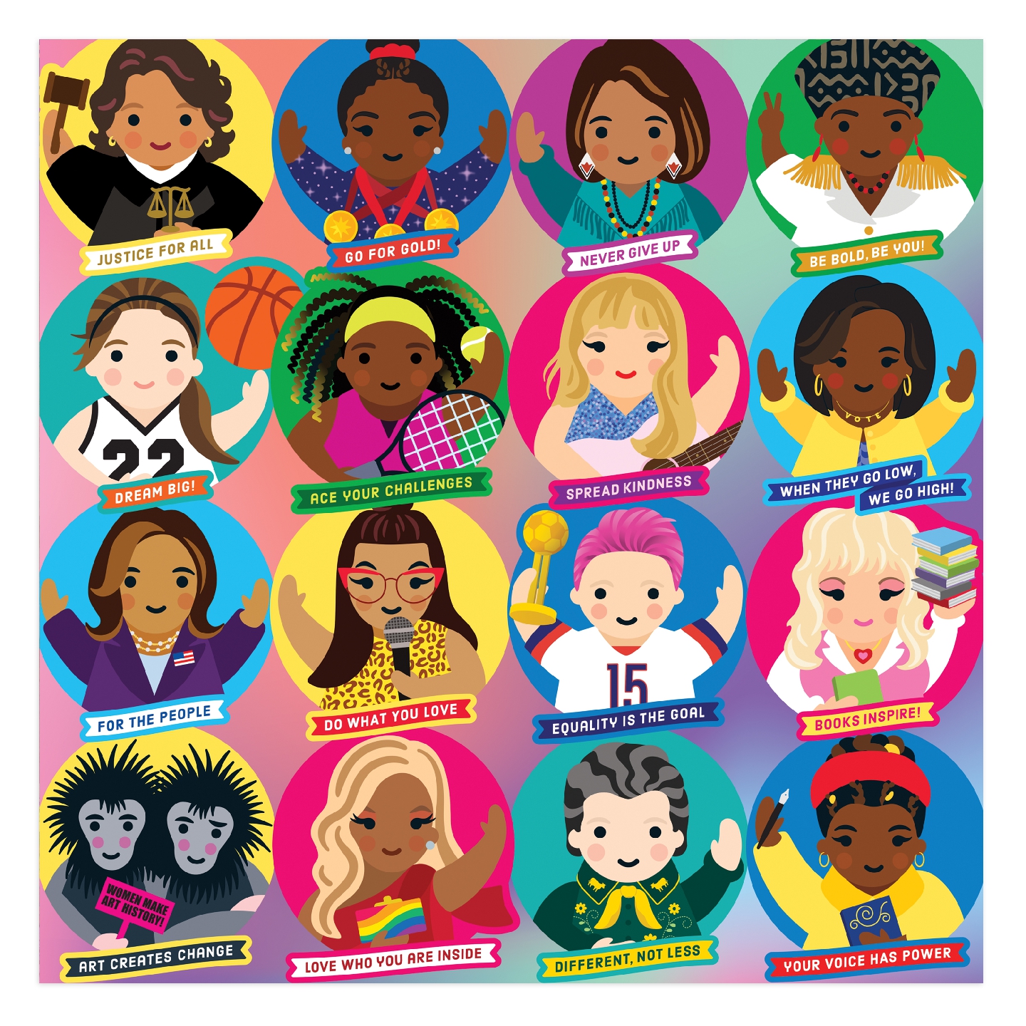 Little Feminist: Modern Icons 500 Piece Family Puzzle