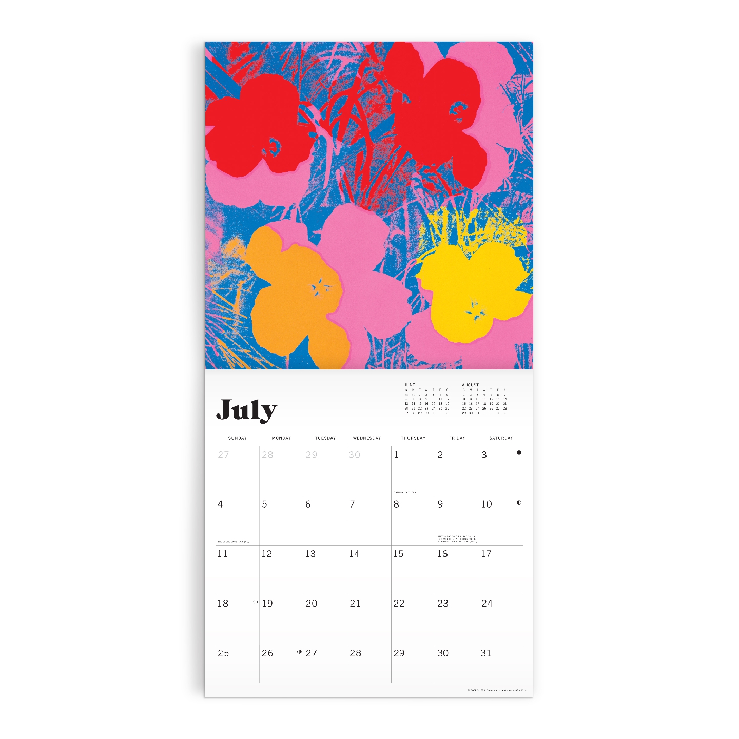 Andy Warhol 12 x 12 Wall Calendar 2027