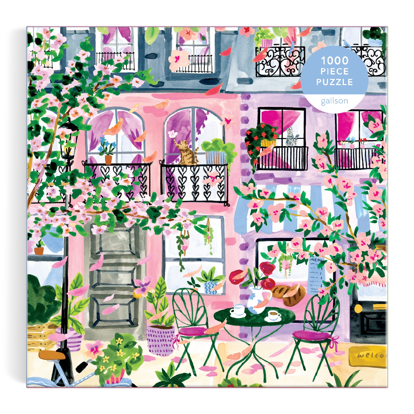 Cherry Lane Blossoms 1000 Piece Puzzle