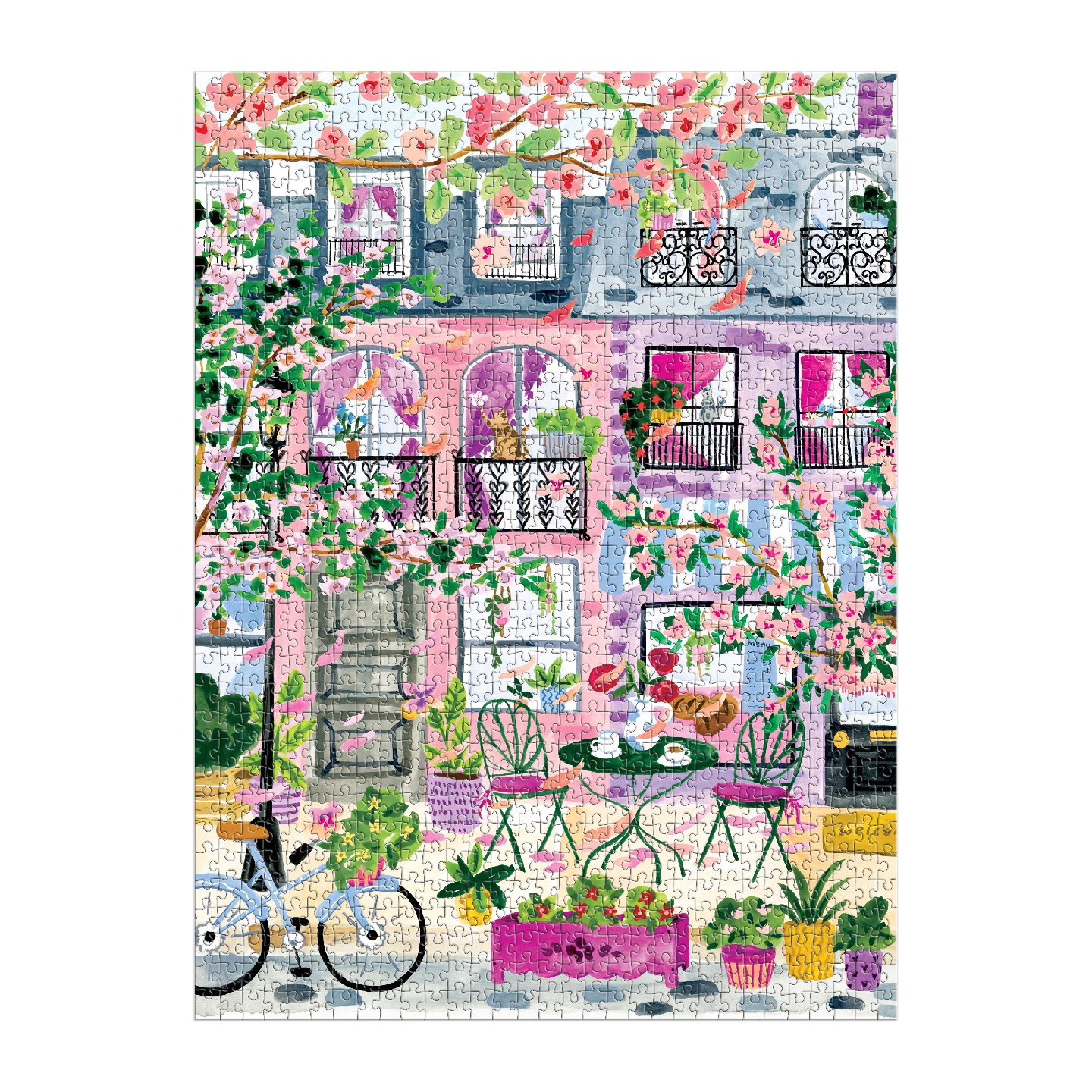 Cherry Lane Blossoms 1000 Piece Puzzle