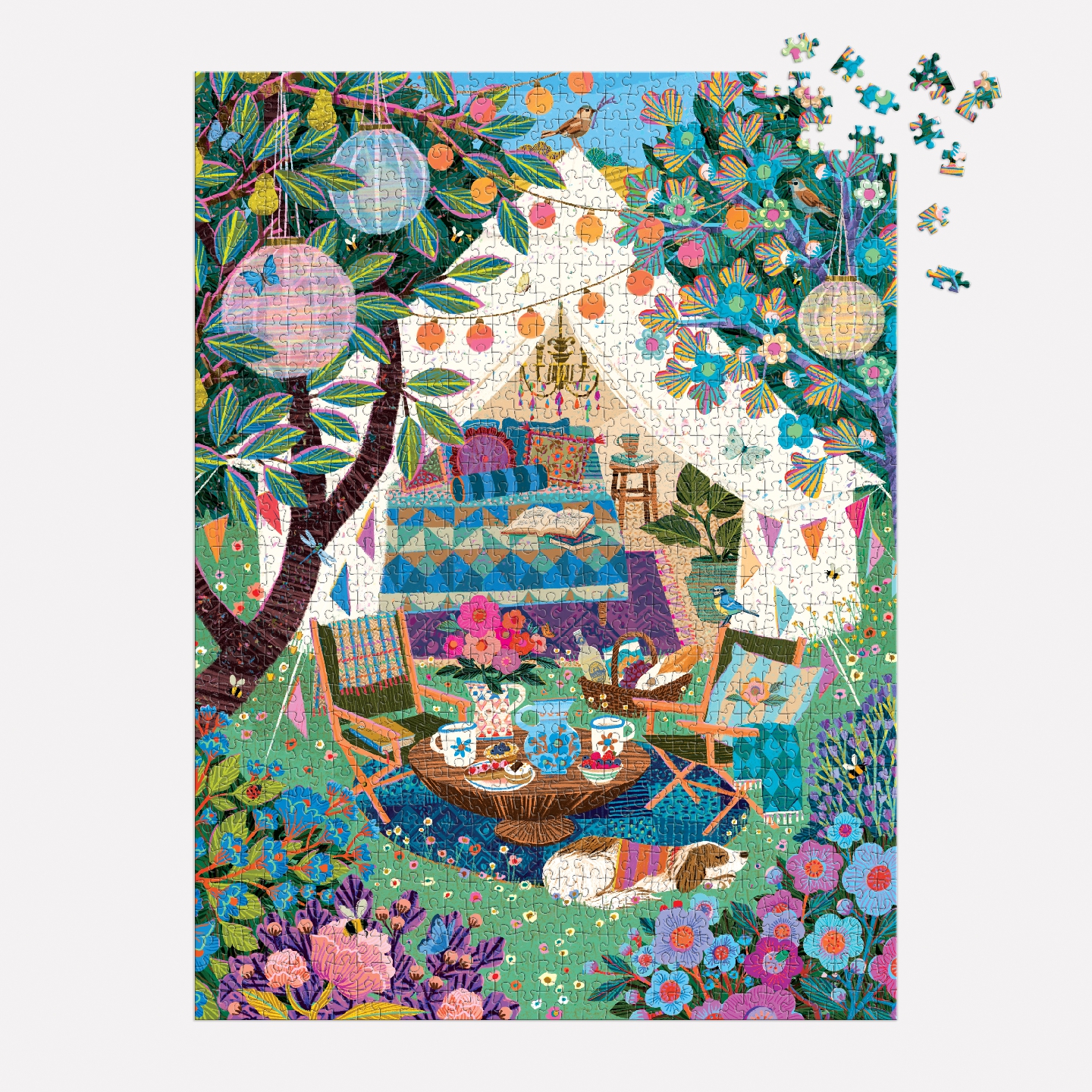 Victoria Ball Blooming Escape 1000 Piece Puzzle