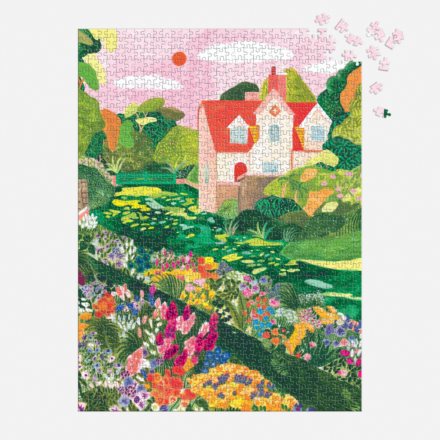 Blooming Meadow 1000 Piece Puzzle
