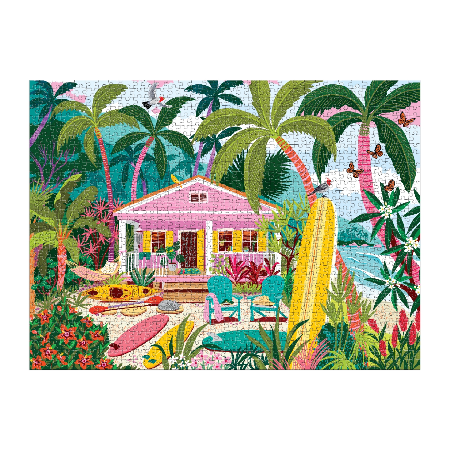 Surfside Bungalow 1000 Piece Puzzle