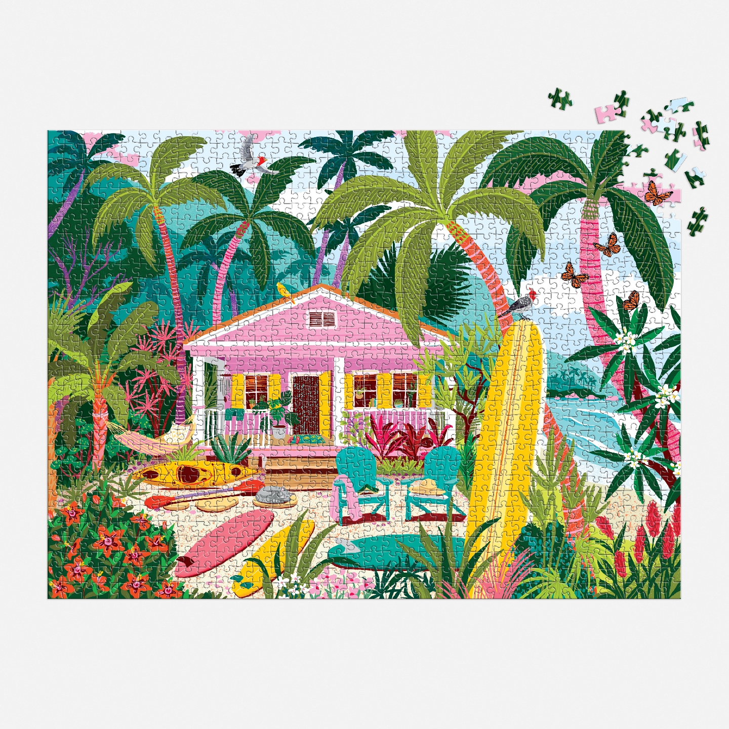 Surfside Bungalow 1000 Piece Puzzle