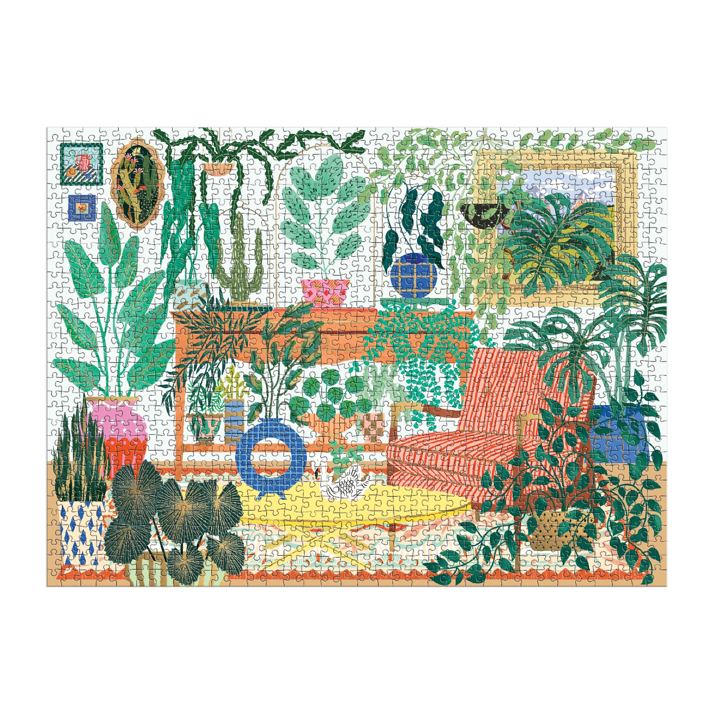 Houseplant Haven 1000 Piece Foil Puzzle