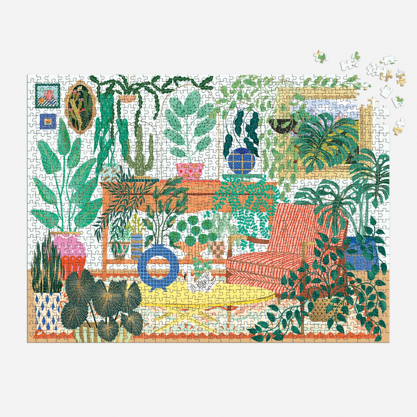 Houseplant Haven 1000 Piece Foil Puzzle