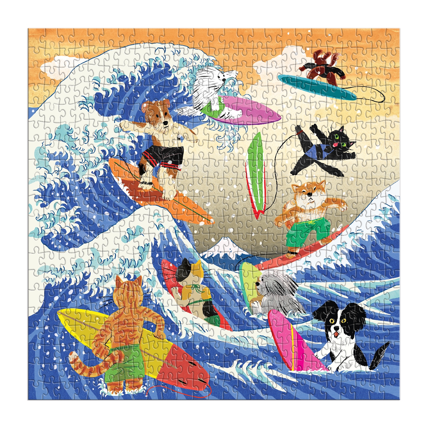 The Great Surf 500 Piece Puzzle