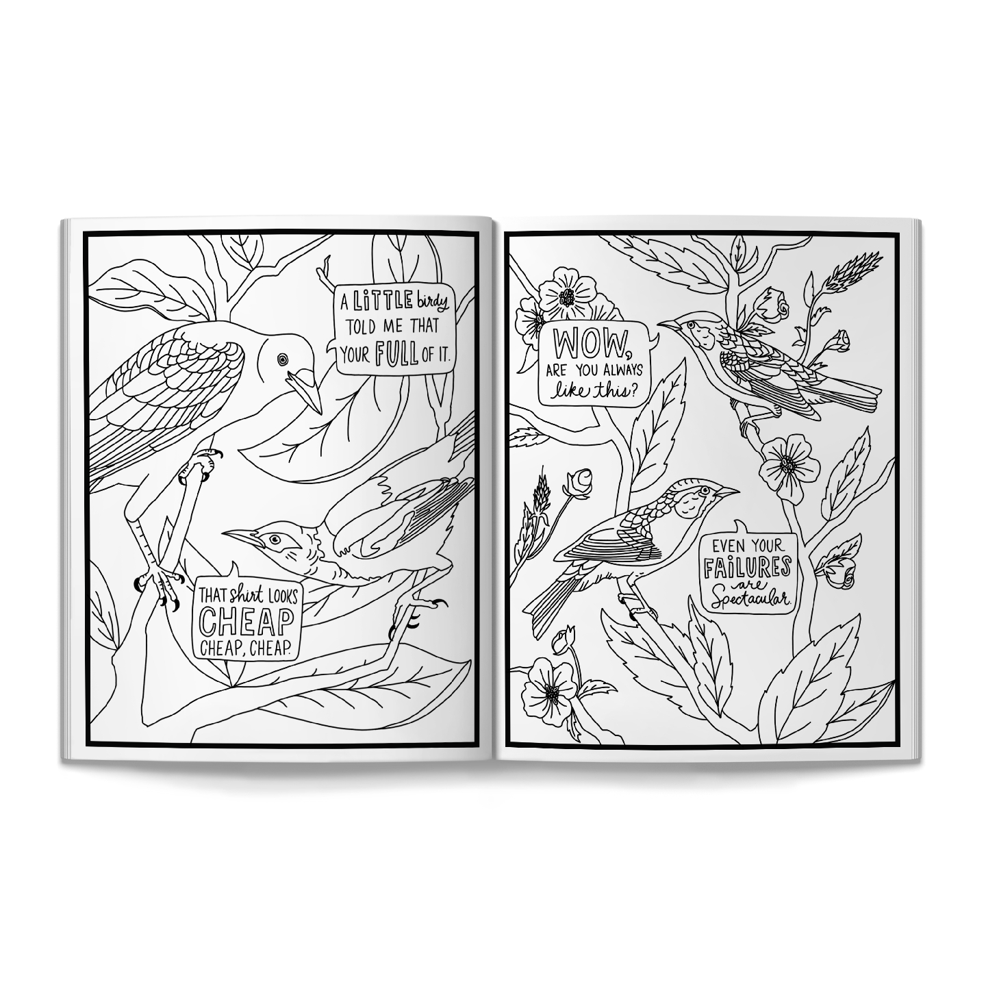 Salty Birds Coloring Book