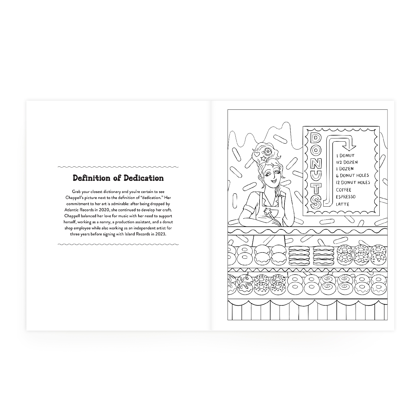 The Chappell Roan Coloring Book