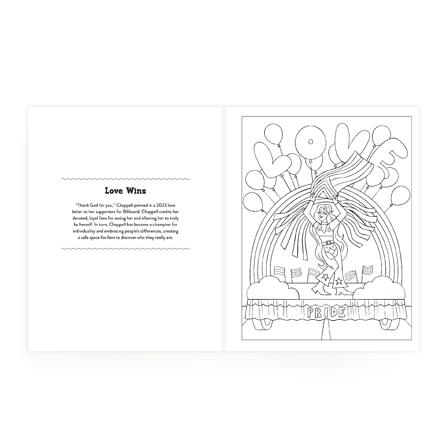 The Chappell Roan Coloring Book