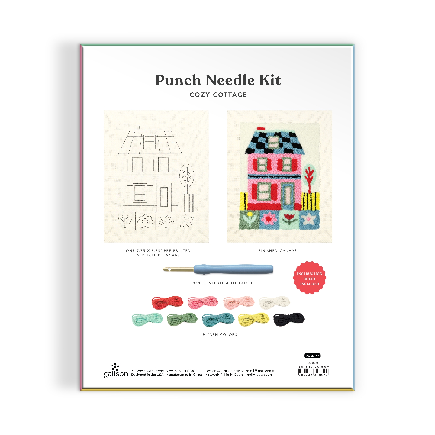 Cozy Cottage Punch Needle Kit