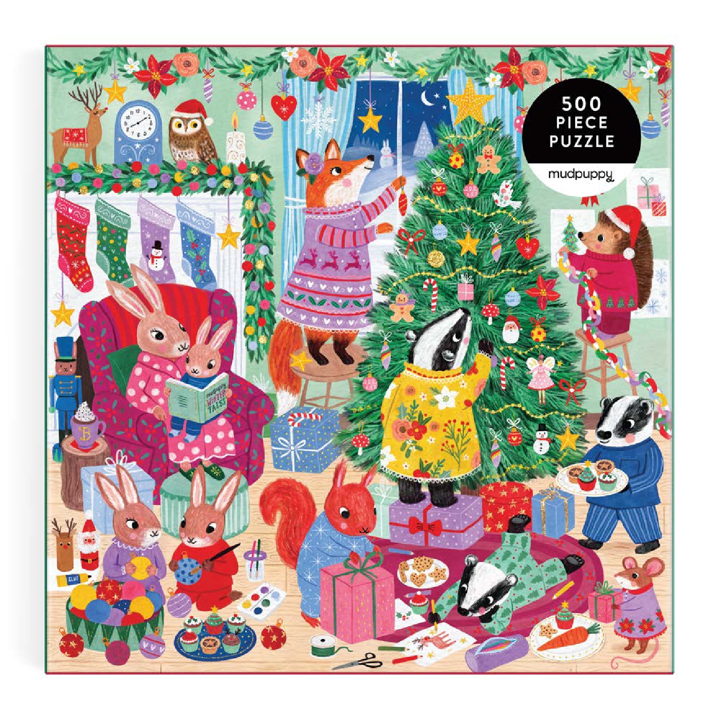 Evergreen Evening 500 Piece Family Puzzle