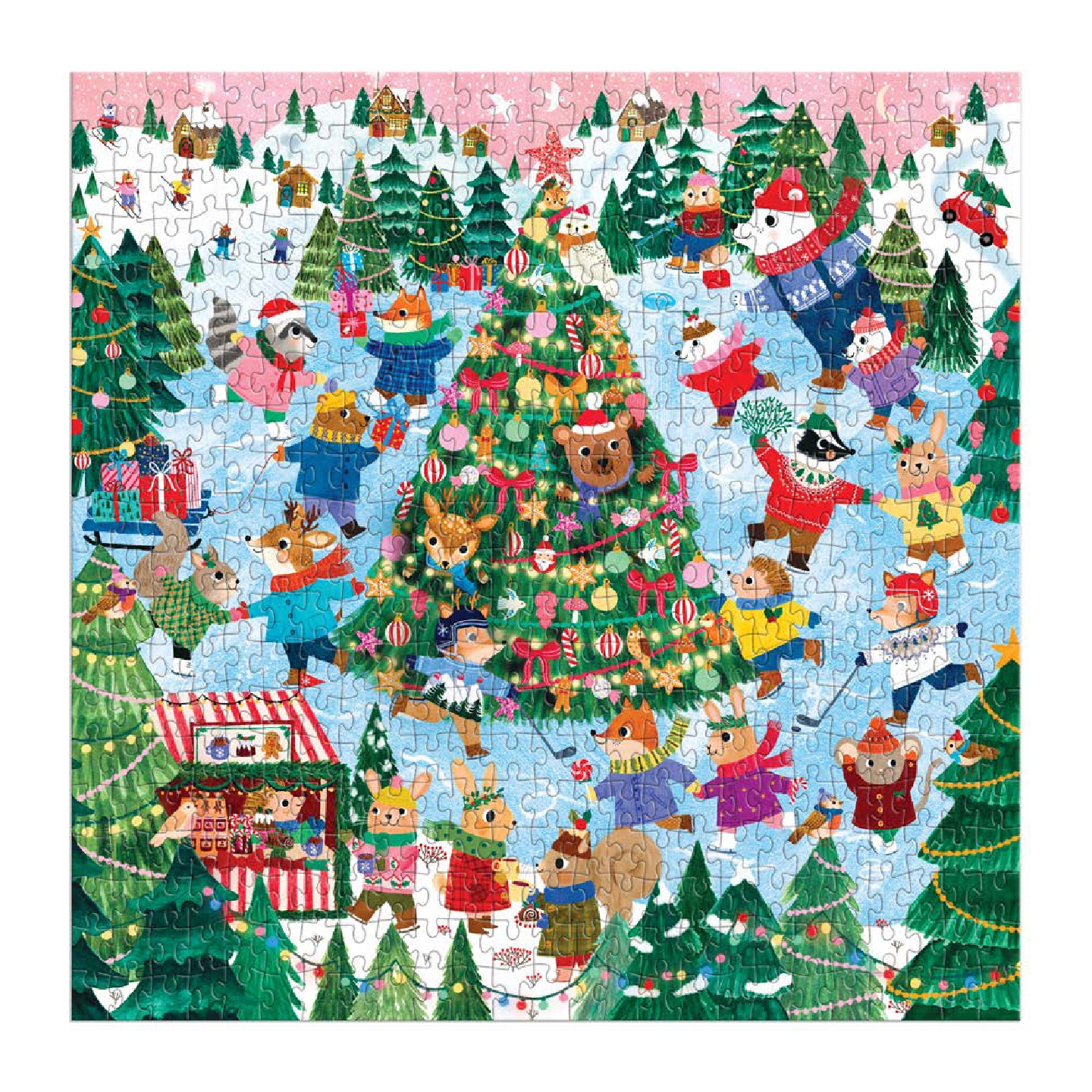 Evergreen Evening 500 Piece Family Puzzle