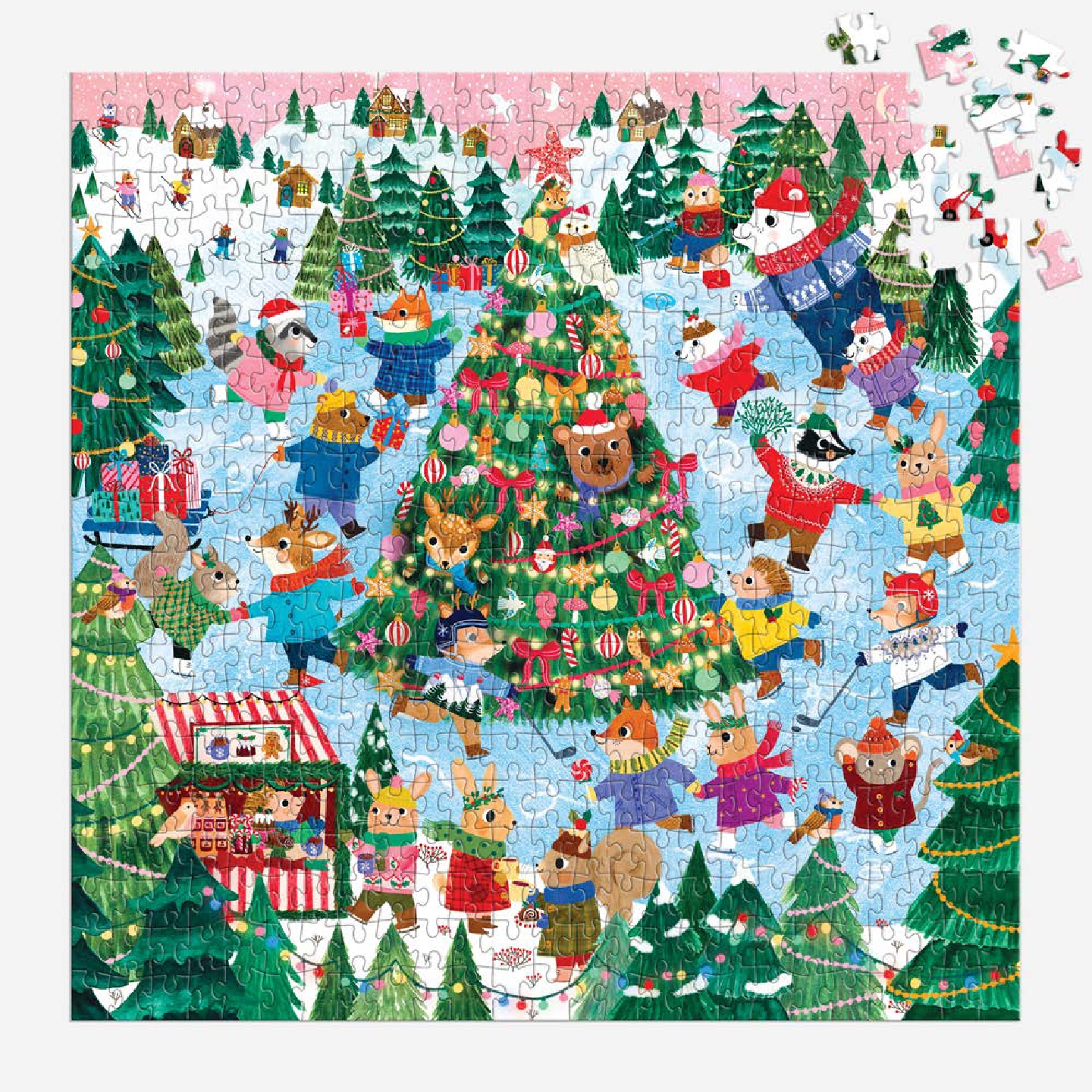 Evergreen Evening 500 Piece Family Puzzle
