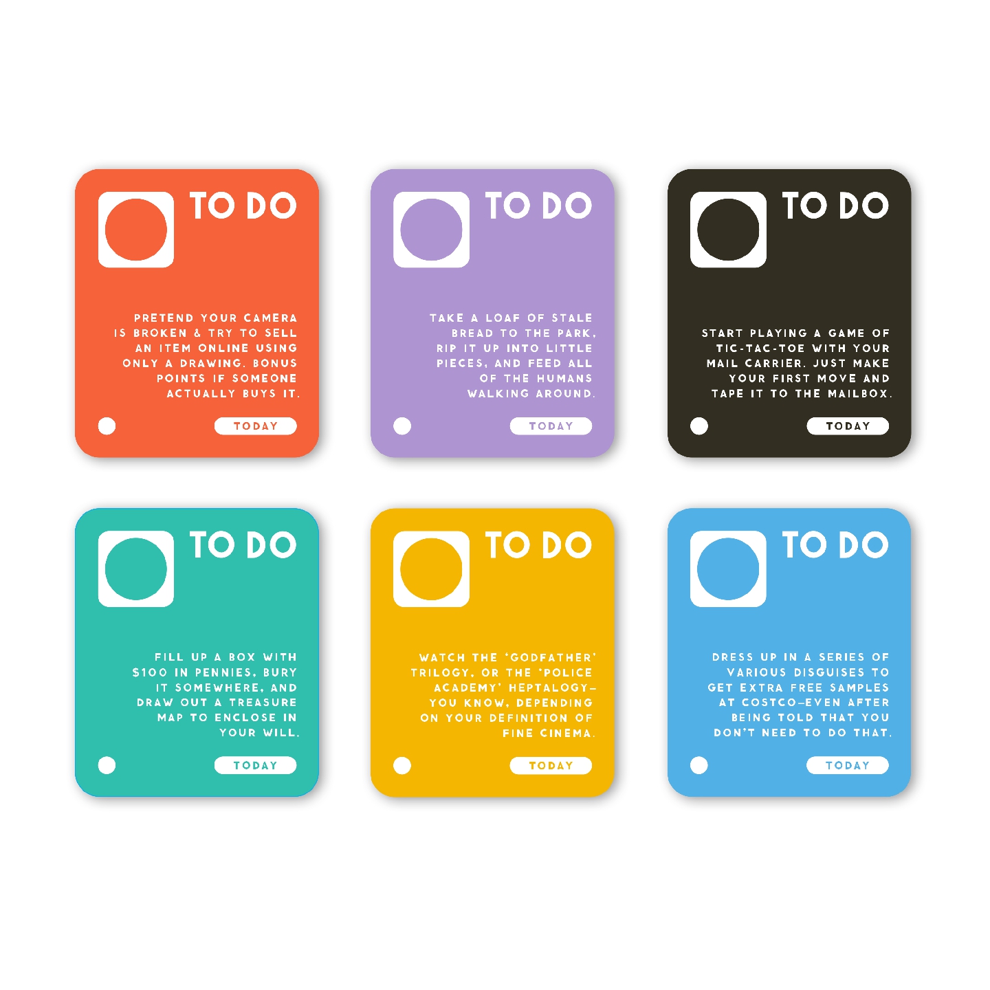 Random Things To Do Box