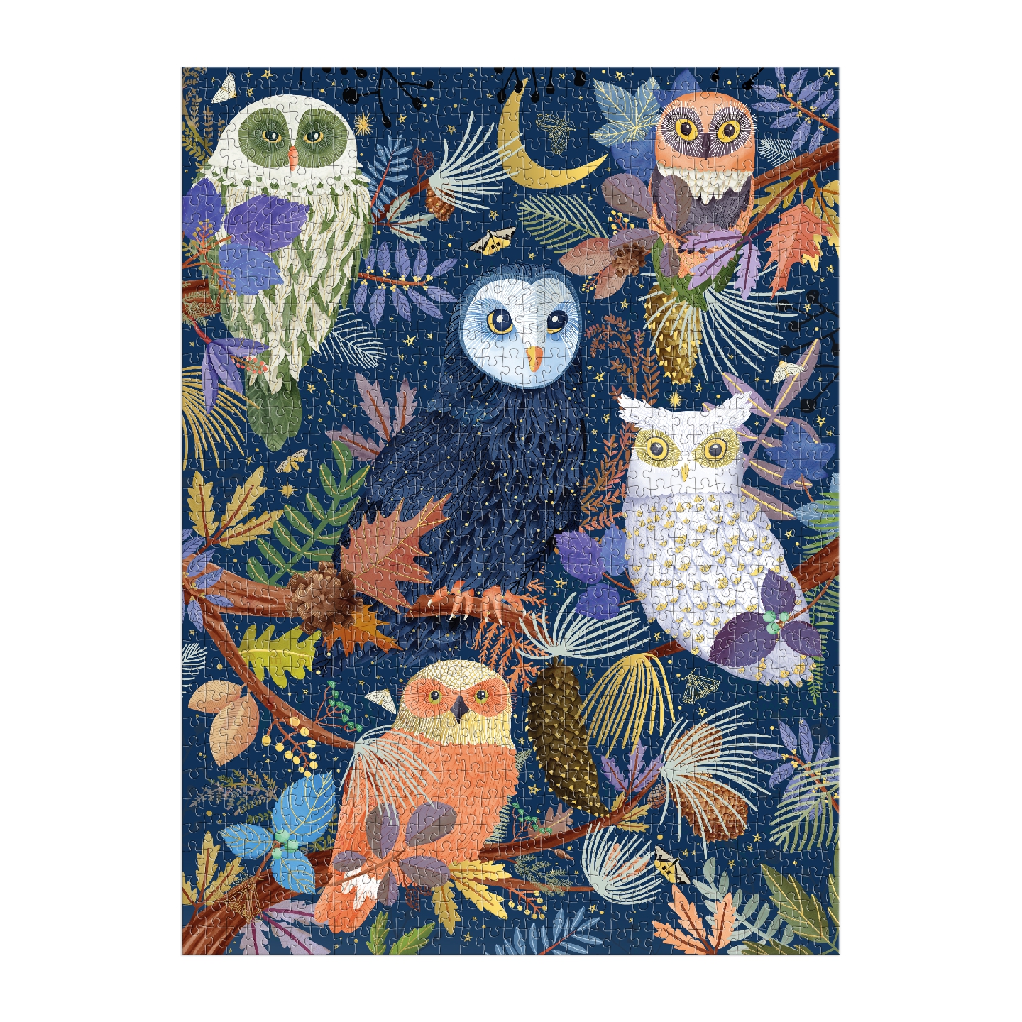 Owls At Dawn 1000 Piece Foil Puzzle