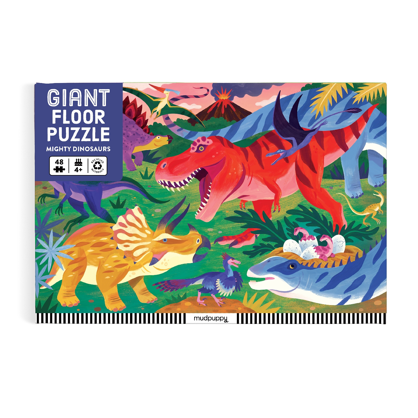 Mighty Dinosaurs 48 Piece Giant Floor Puzzle