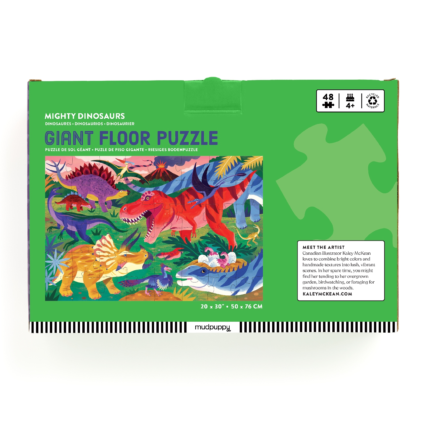 Mighty Dinosaurs 48 Piece Giant Floor Puzzle