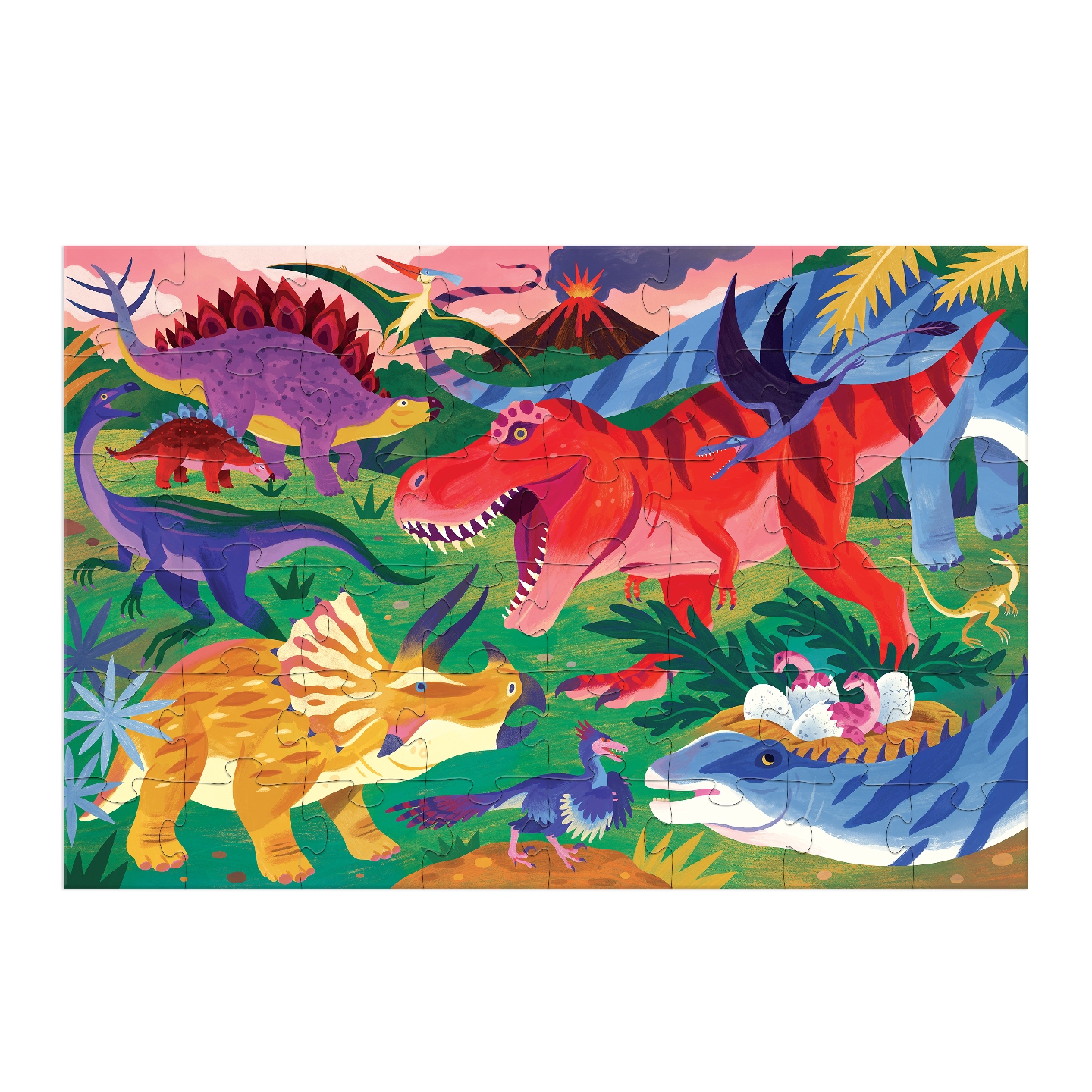 Mighty Dinosaurs 48 Piece Giant Floor Puzzle