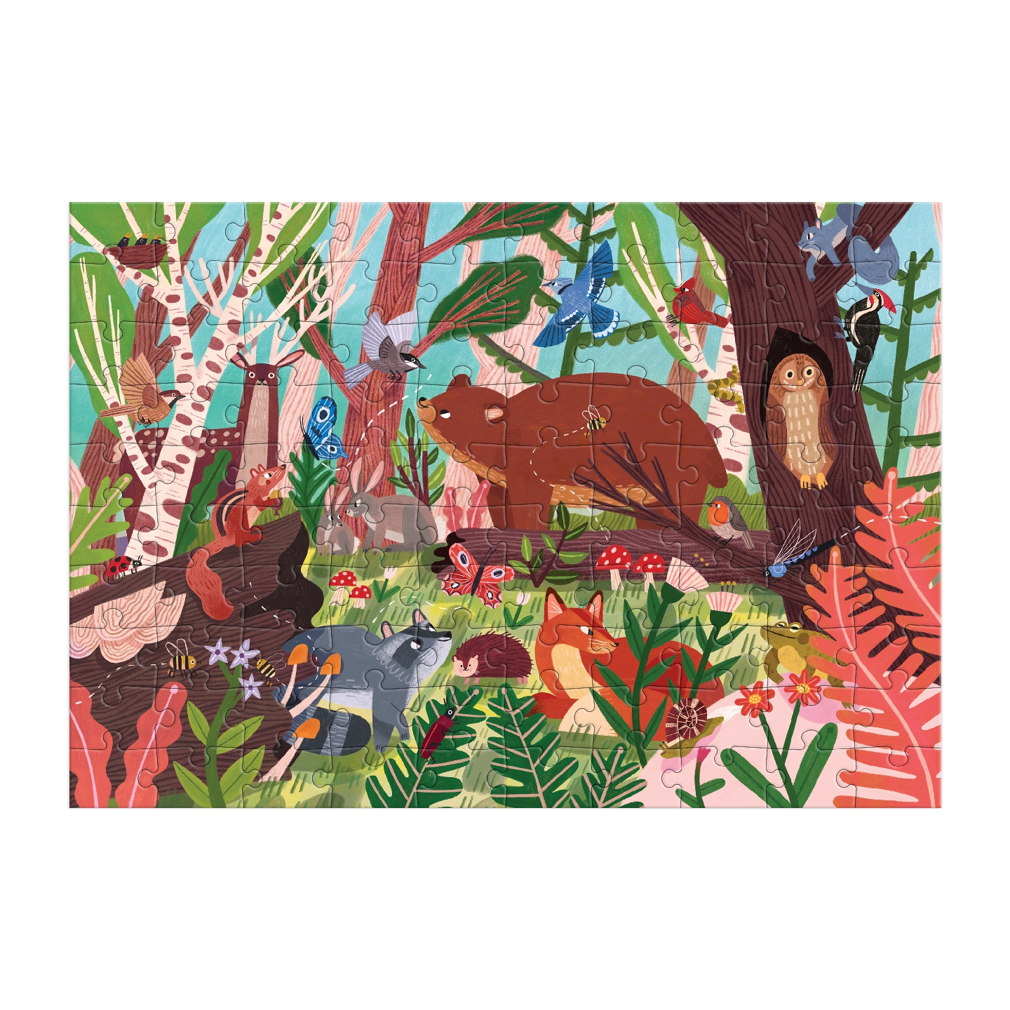 Woodland World 100 Piece Puzzle
