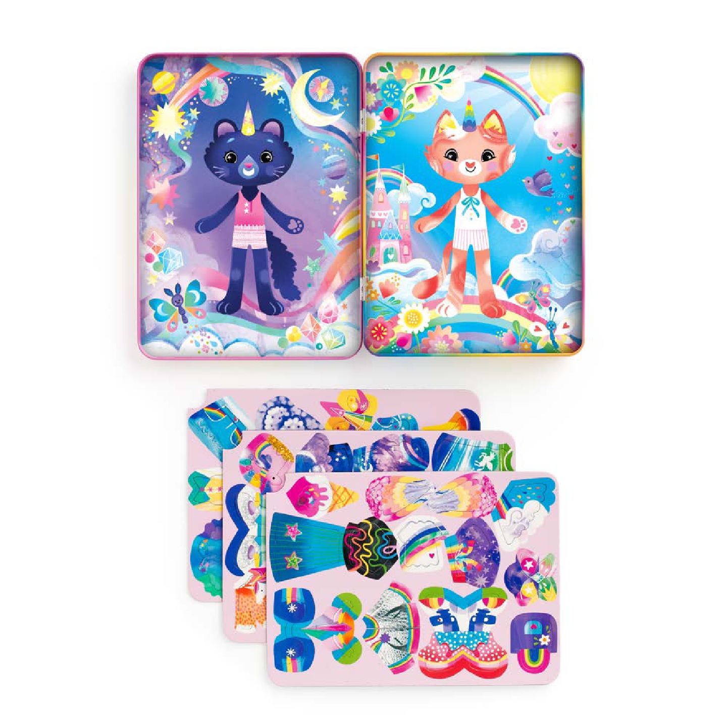 Cat-icorn Magnetic Dress-up Play Set