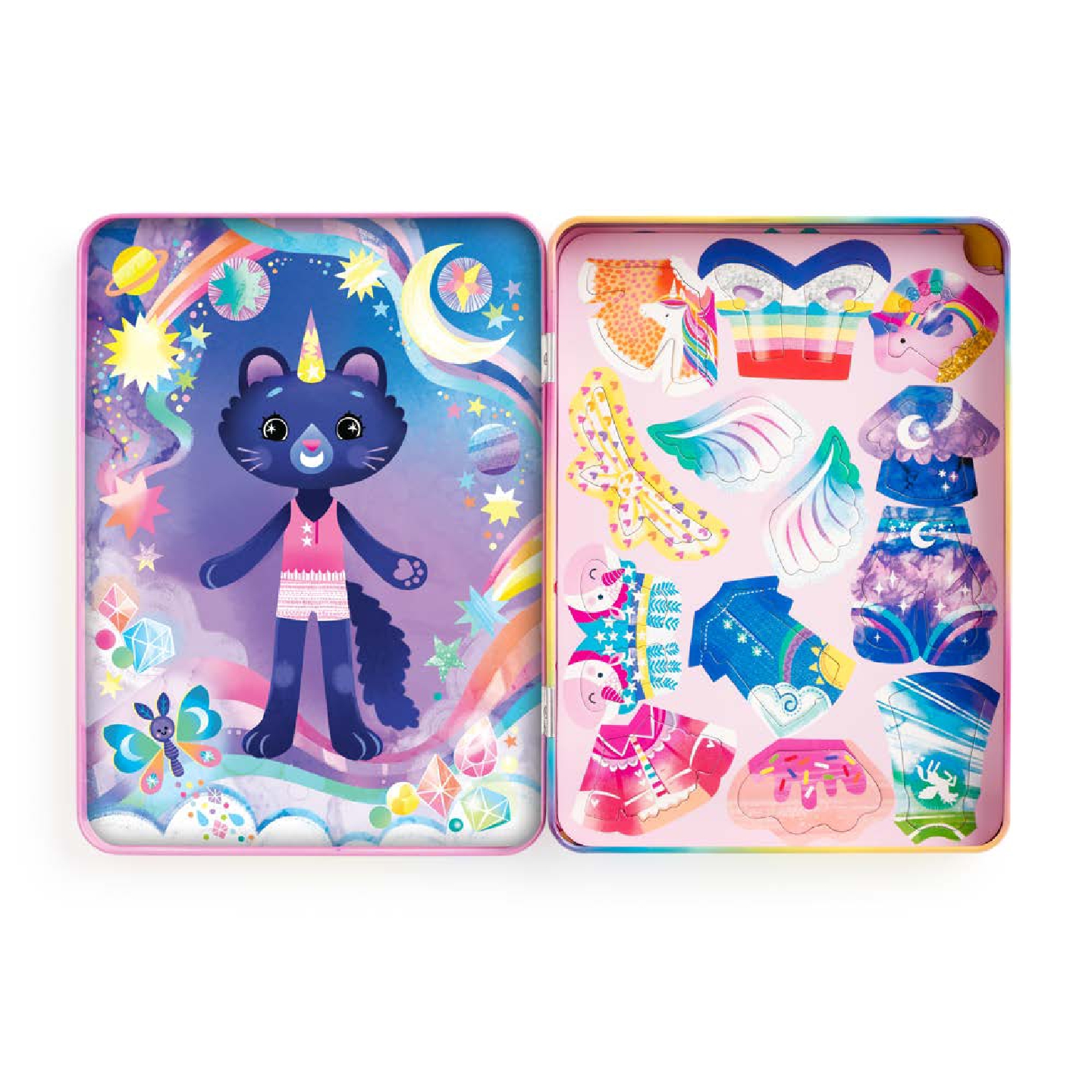 Cat-icorn Magnetic Dress-up Play Set