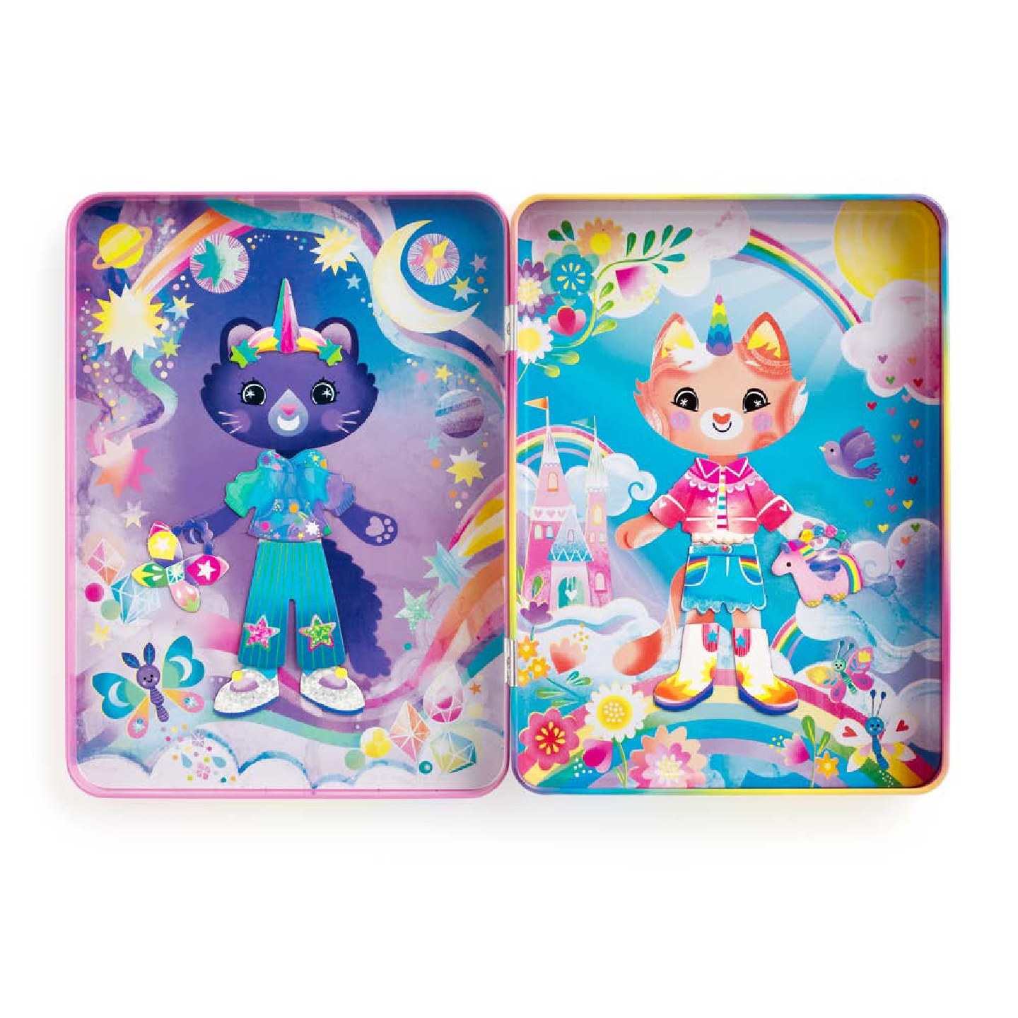 Cat-icorn Magnetic Dress-up Play Set