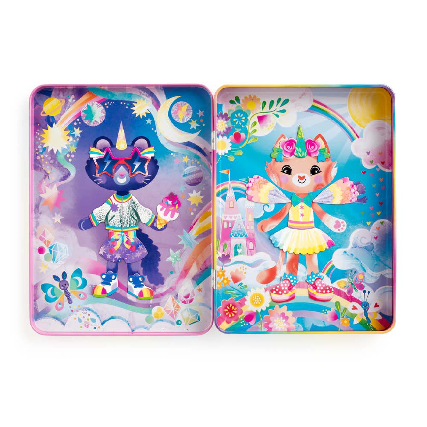 Cat-icorn Magnetic Dress-up Play Set