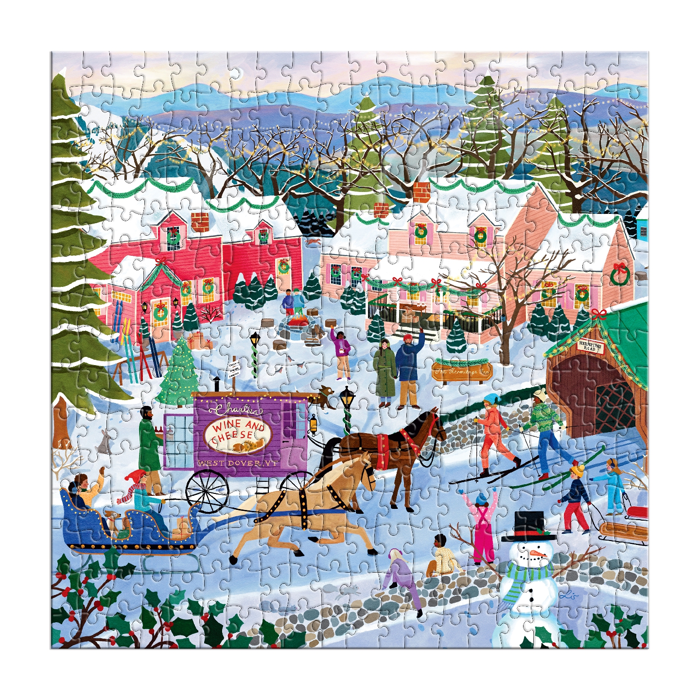 Little Winter Town 300 Piece Puzzle