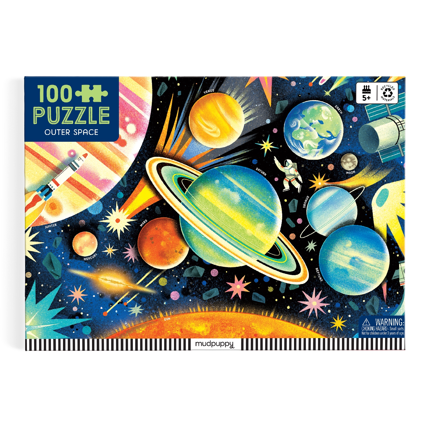 Outer Space 100 Piece Puzzle