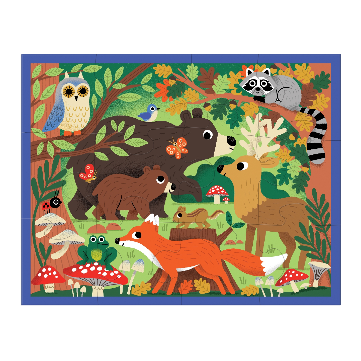 Woodland 12 Piece Pouch Puzzle