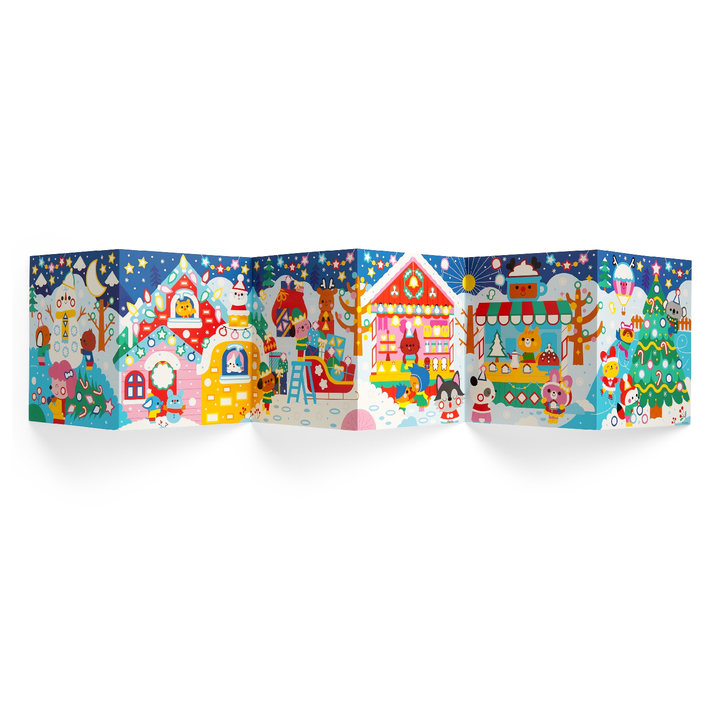 Christmas Cheer Sticker Sparkle Poster Activity Kit
