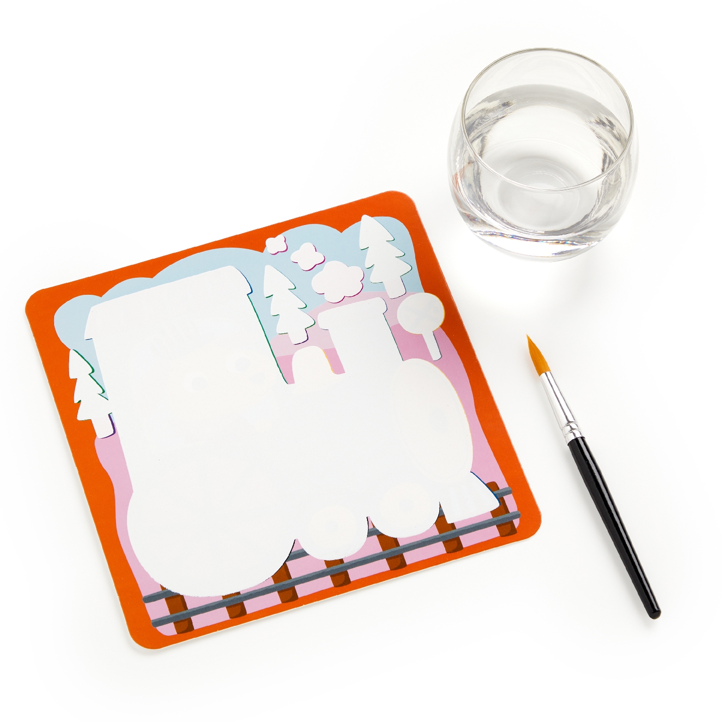 Busy Vehicles Color Magic Water-Reveal Kit