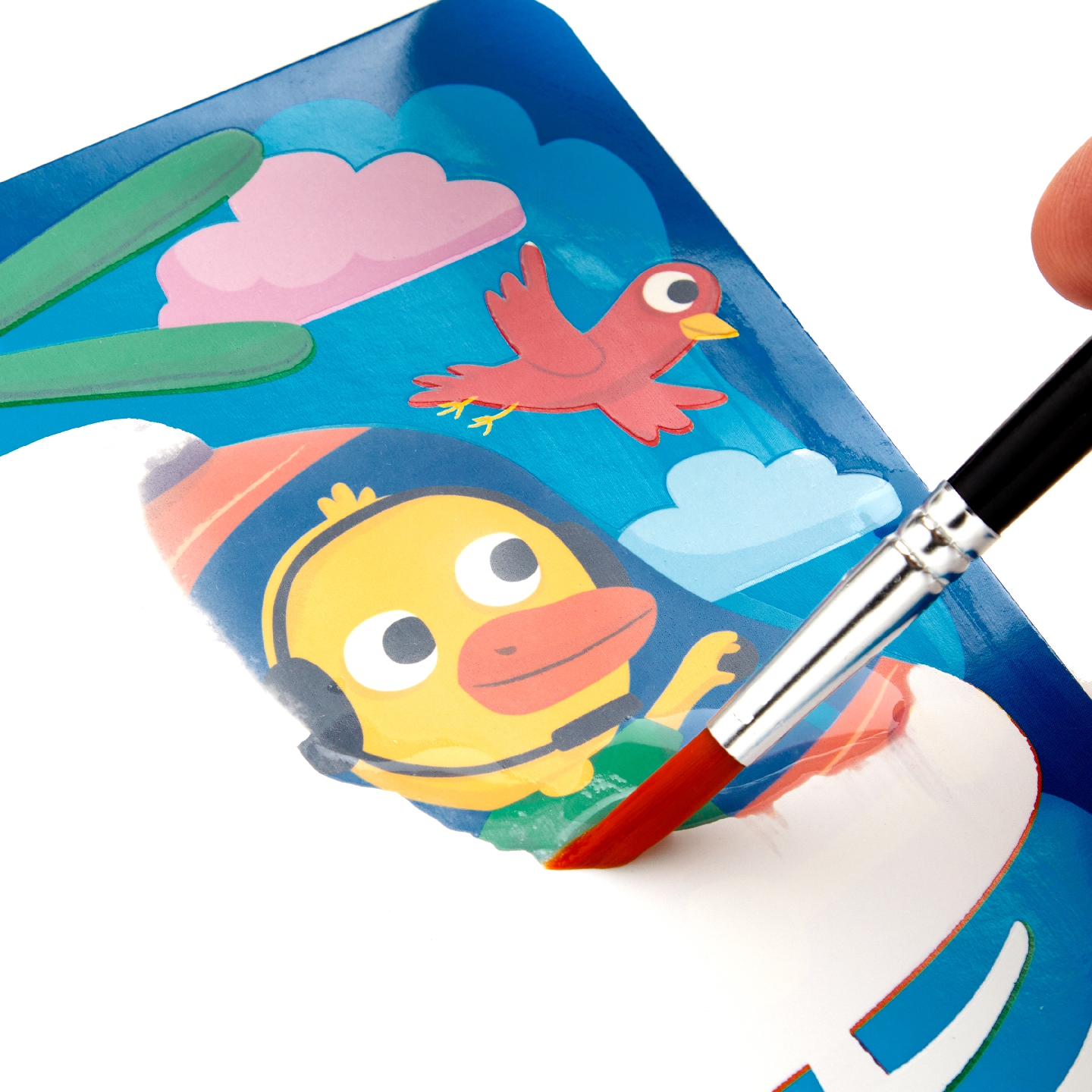 Busy Vehicles Color Magic Water-Reveal Kit