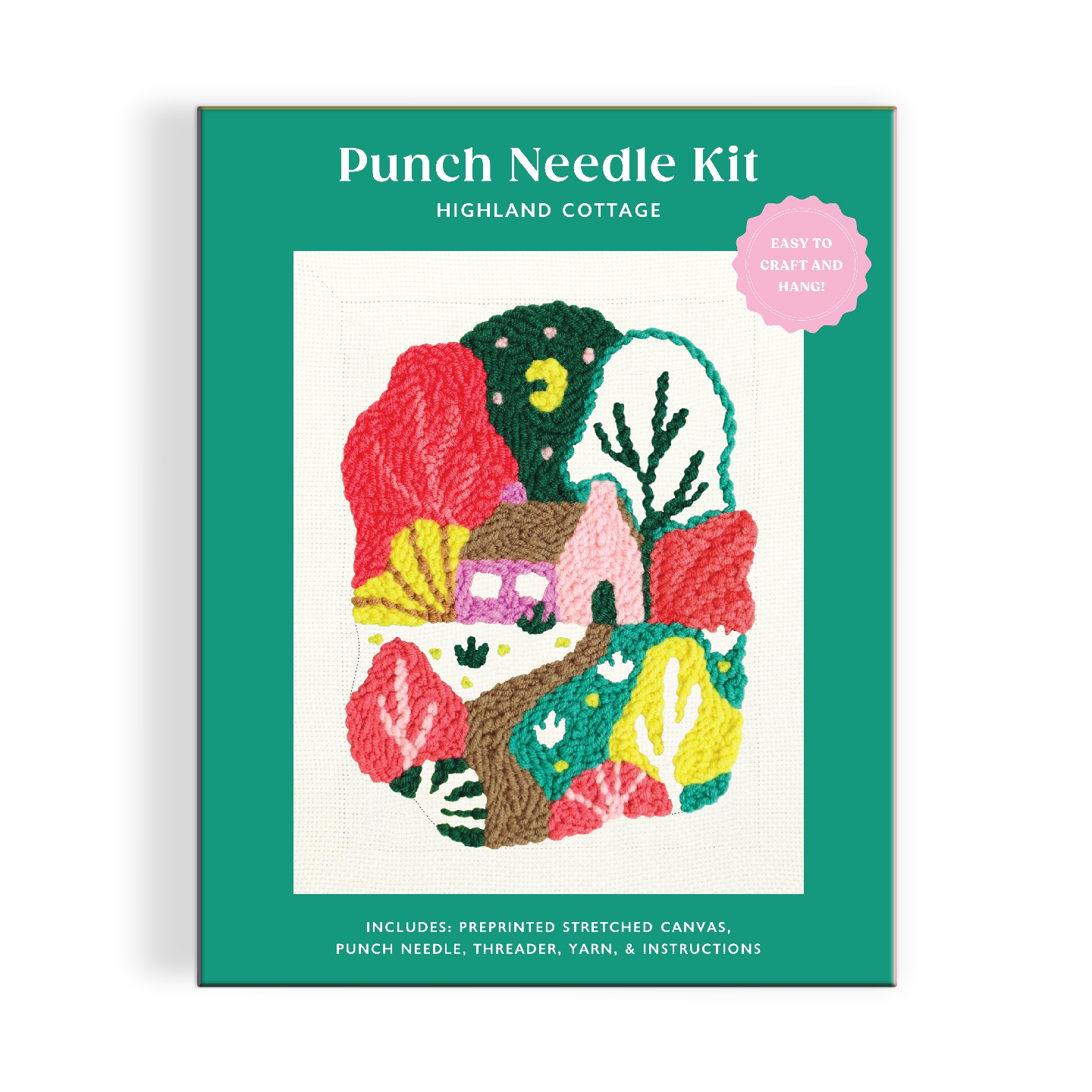 Highland Cottage Punch Needle Kit