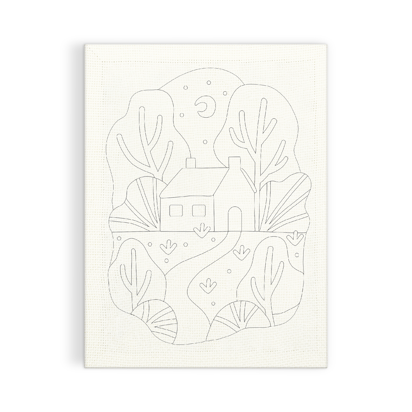 Highland Cottage Punch Needle Kit