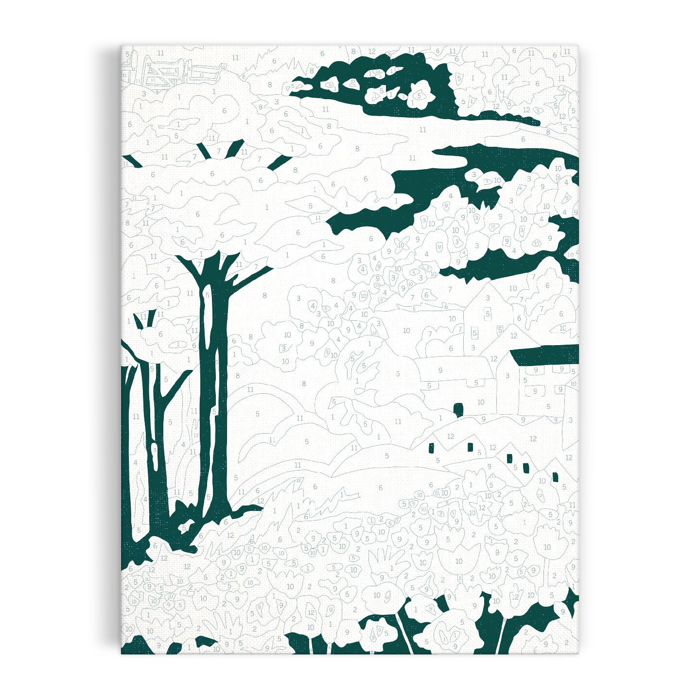 Liberty Coastal Parade 9 x 12" Paint by Number Kit