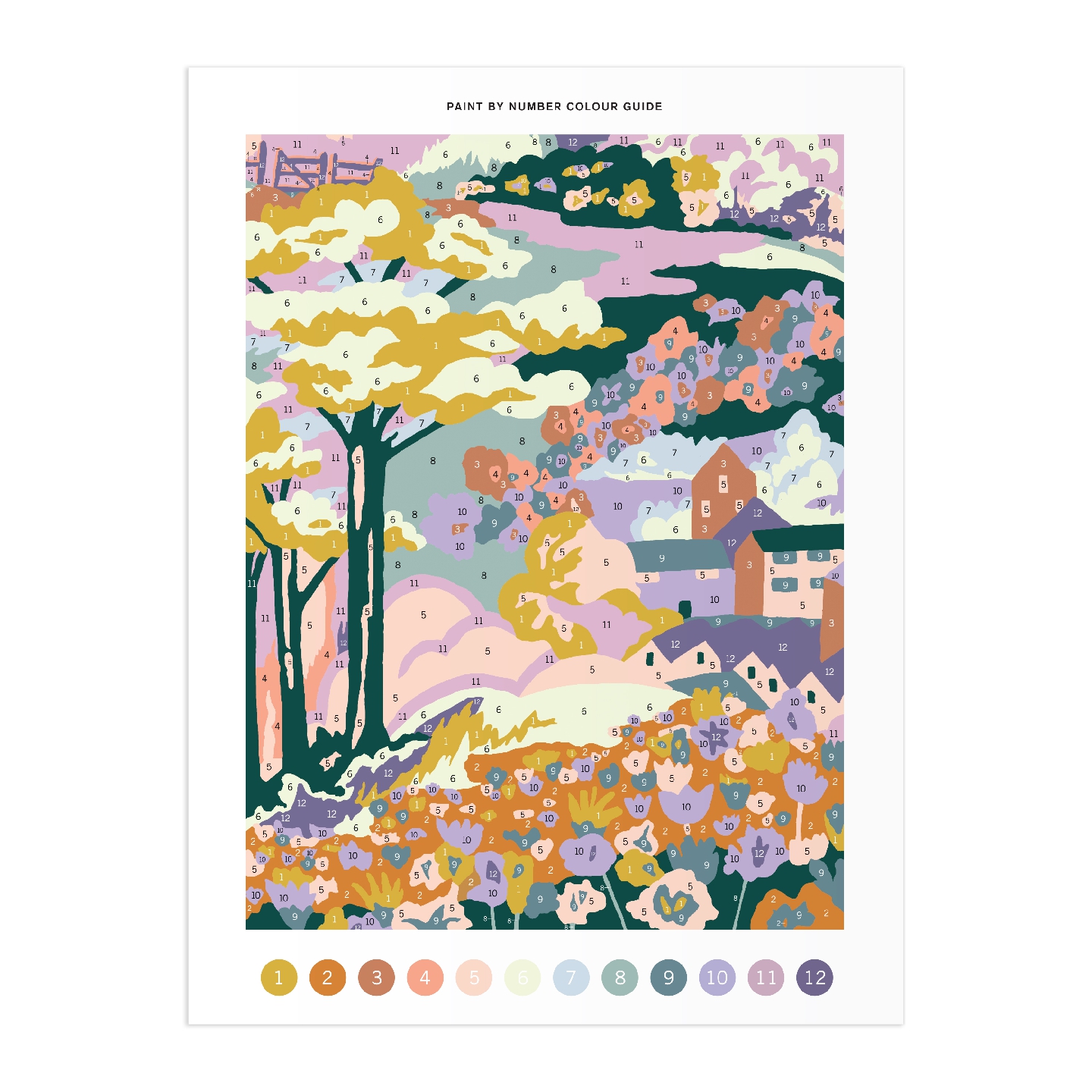 Liberty Coastal Parade 9 x 12" Paint by Number Kit
