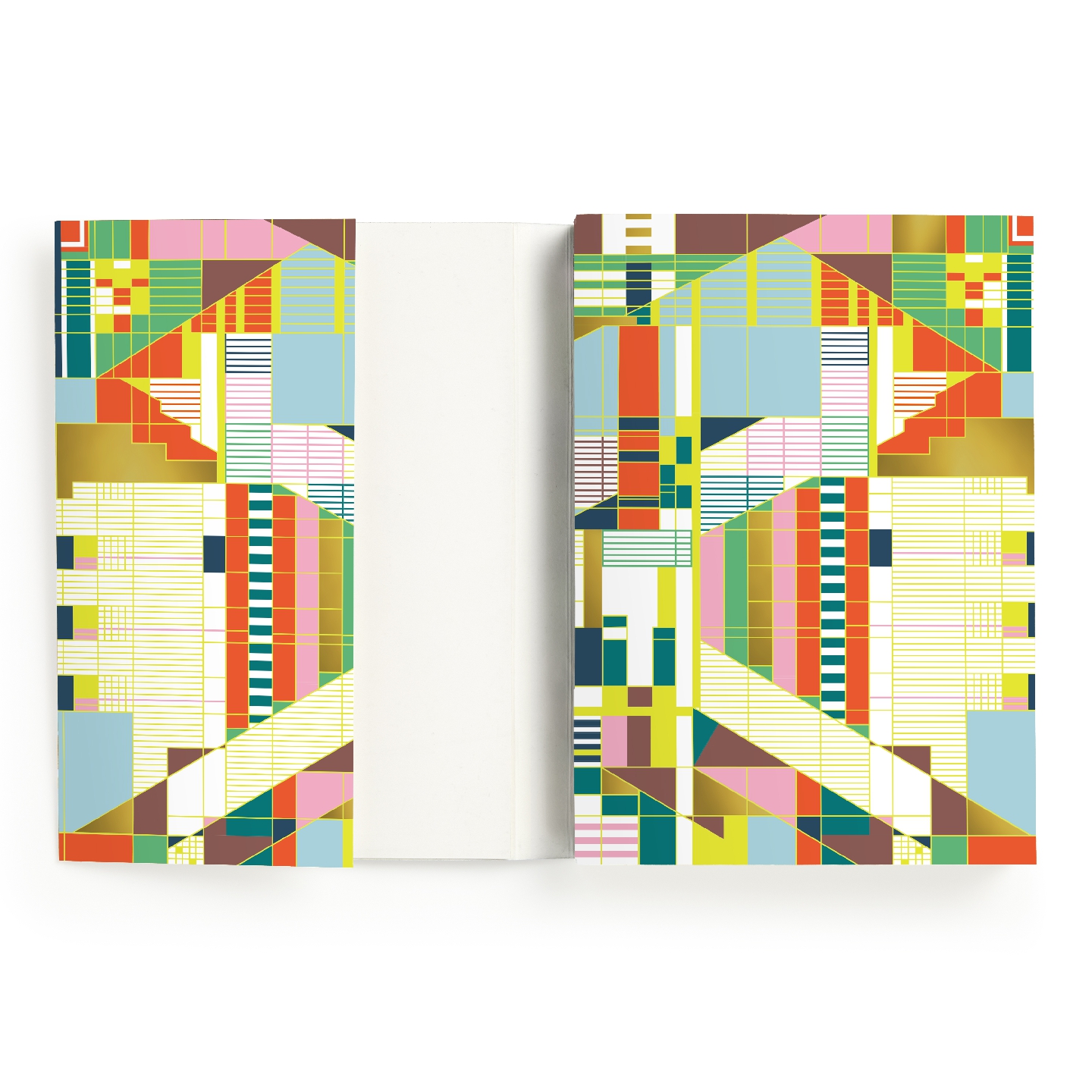 Frank Lloyd Wright Hillside Curtain Premium A5 Notebook