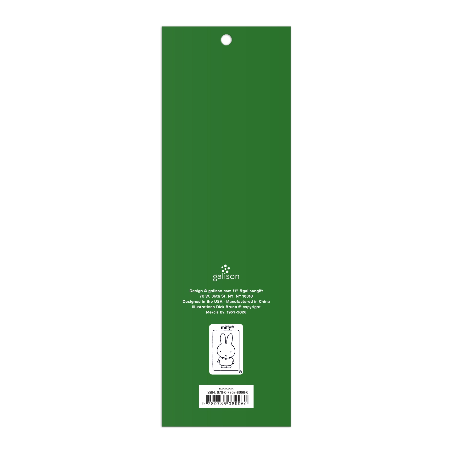 Miffy Magnetic Bookmarks
